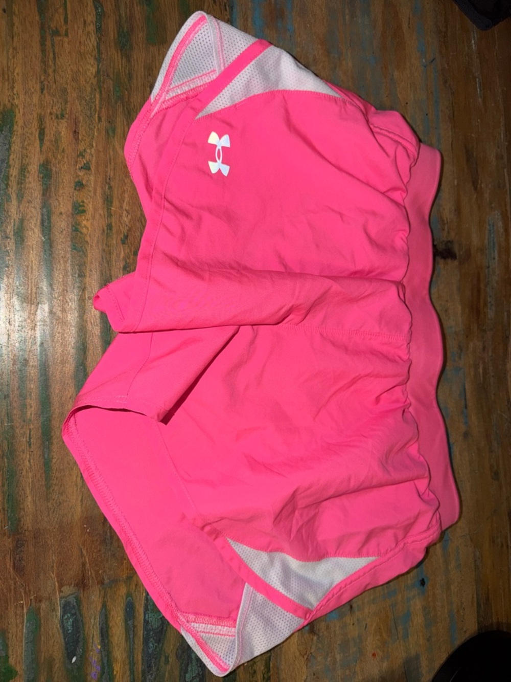 Under Armour Neon Pink Performance Shorts